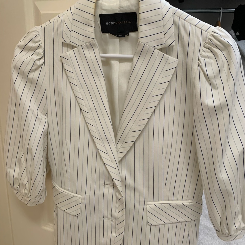 BCBG stripe suits size XS